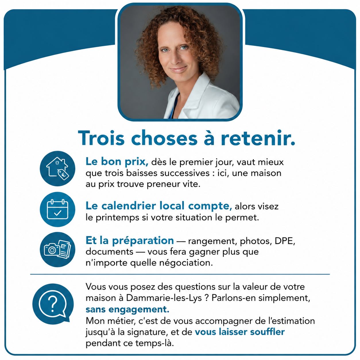 Infographie : les étapes pour vendre sa maison à Dammarie-les-Lys